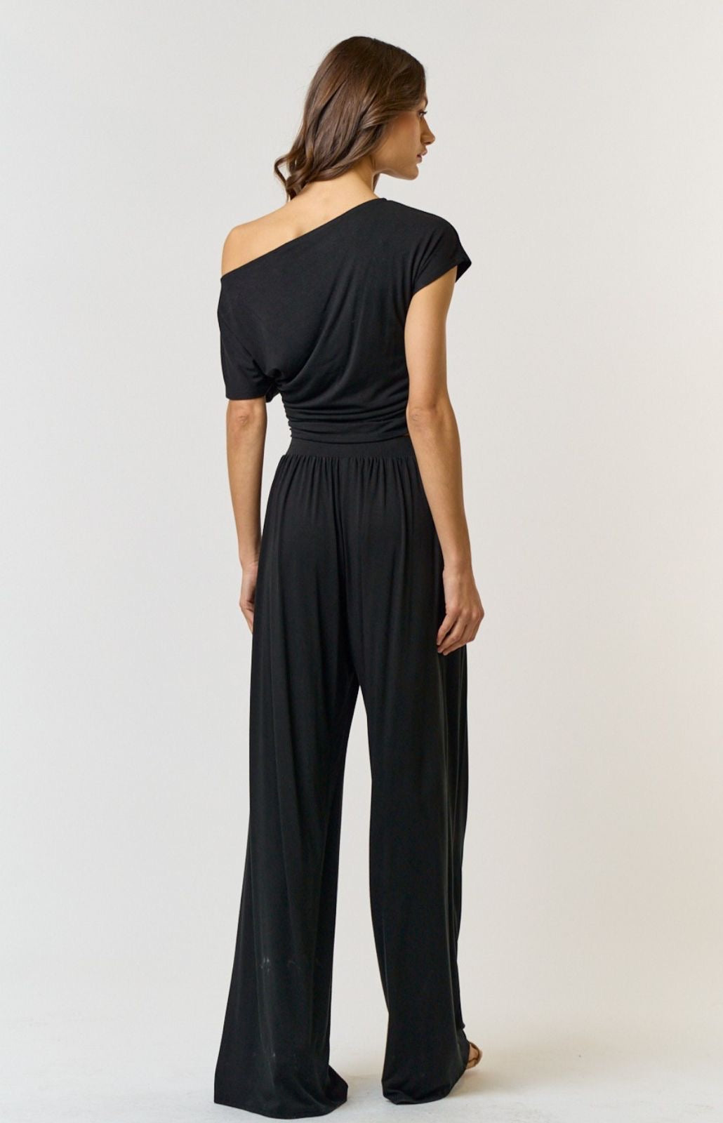 STYLISH ELASTIC DRAPED SET