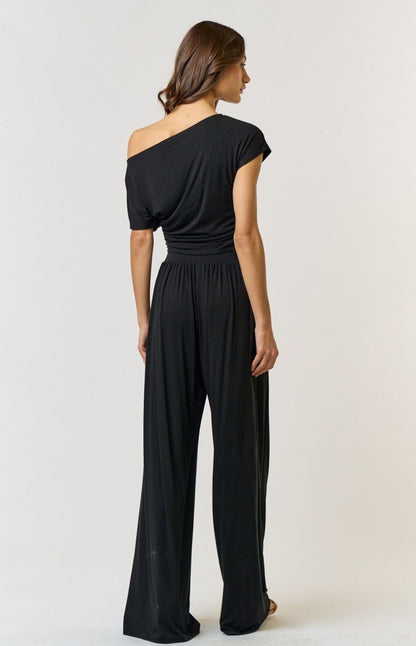 STYLISH ELASTIC DRAPED SET
