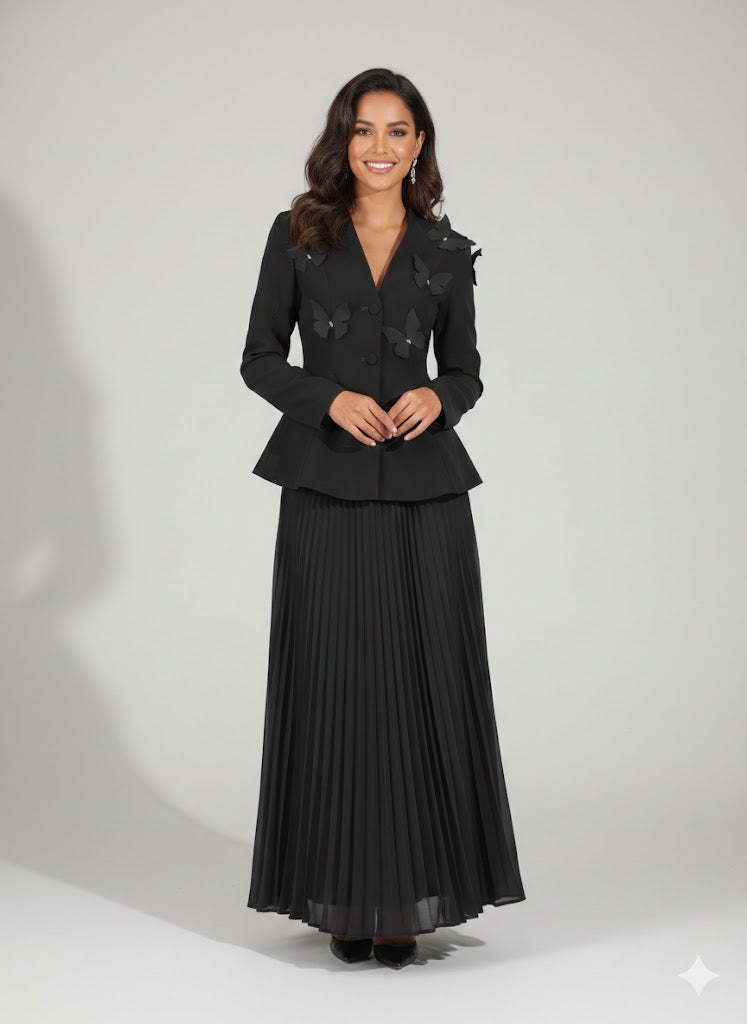 LONG SLEEVE SKIRT SET