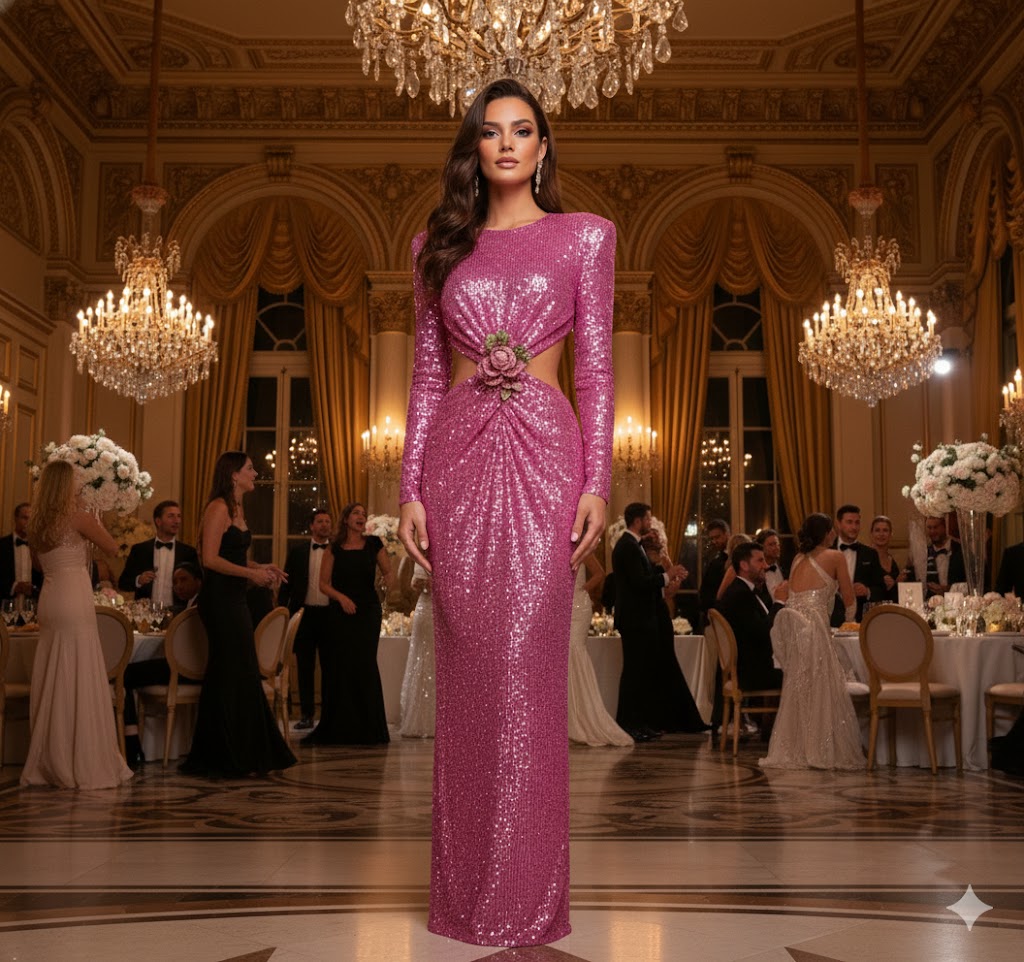 CLOE PINK DRESS