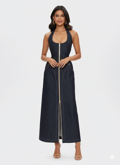 DENIM CHIC DRESS